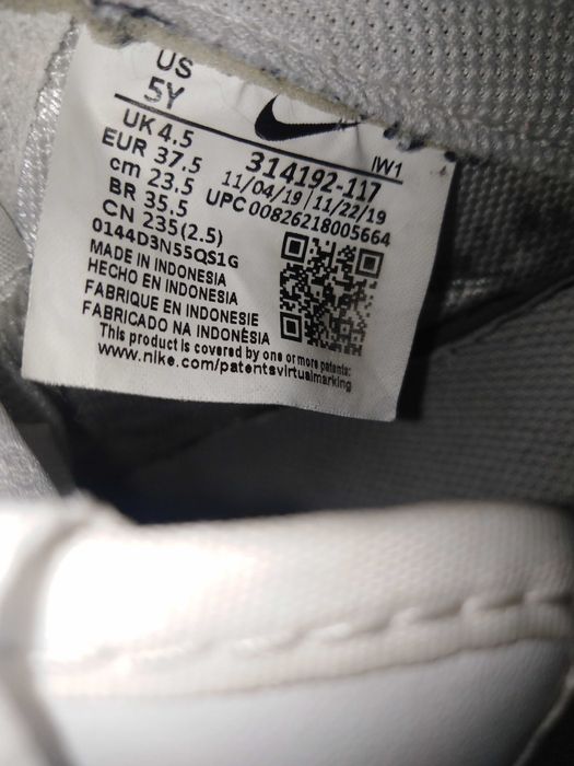 Sapatilhas Nike Air Force 1 Low White 37,5