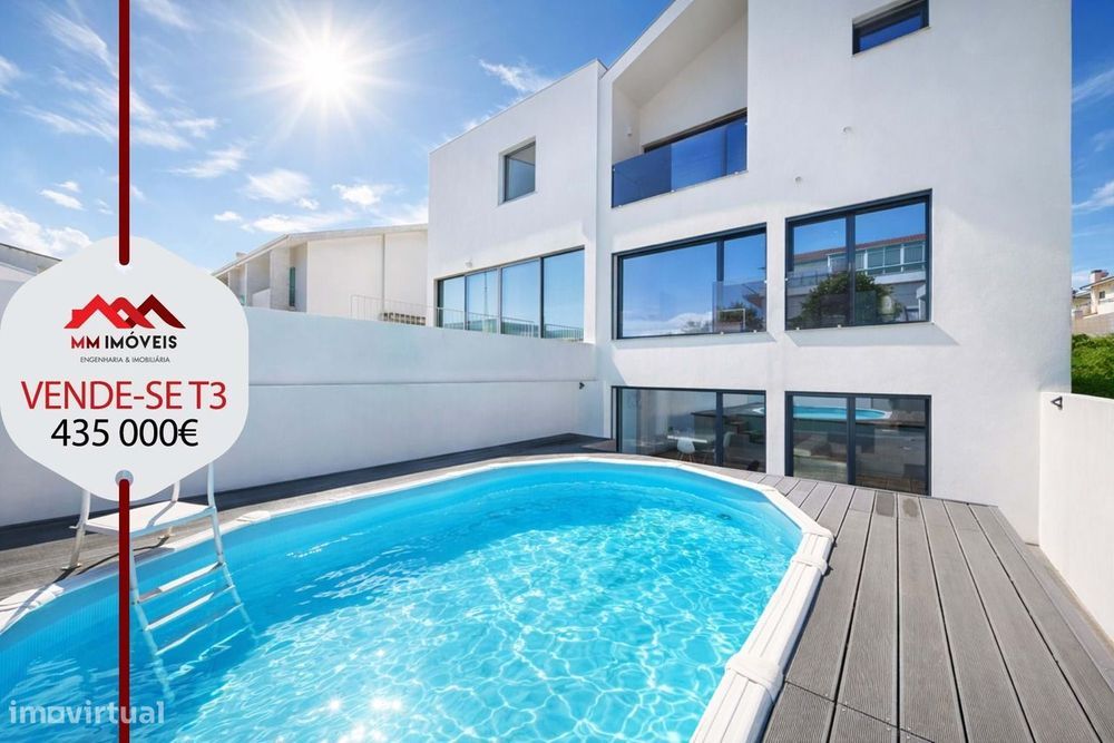 Moradia T3 | Alfena | 2023 | Piscina | Terraço | Varandas | Garagem Bo