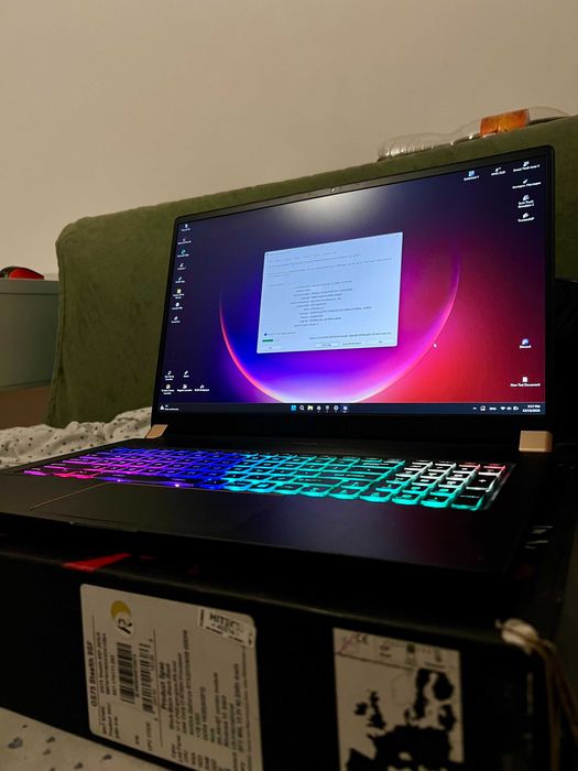 MSI GS75 Stealth 9SF i7 + RTX2070 8GB + 32 RAM - Gamingowe Laptop