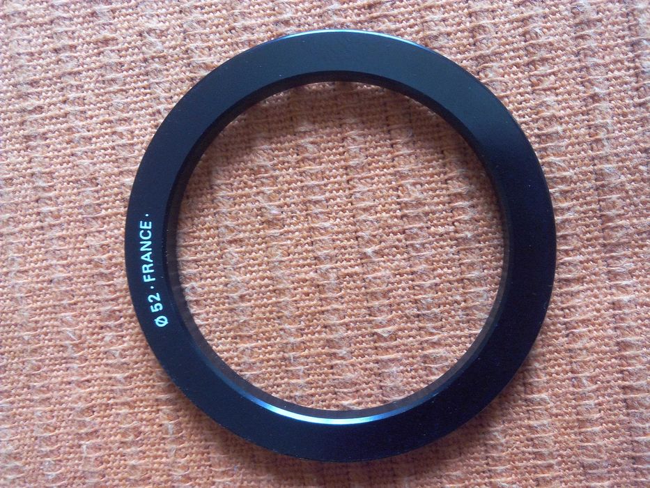 52 mm Lens Filter Holder Adapter Ring. Analog Photography