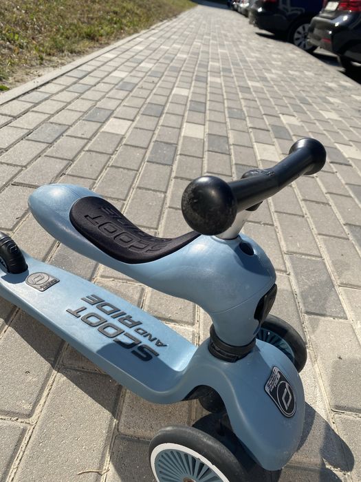 Самокат-беговел 2 в 1 Scoot and Ride оригінал