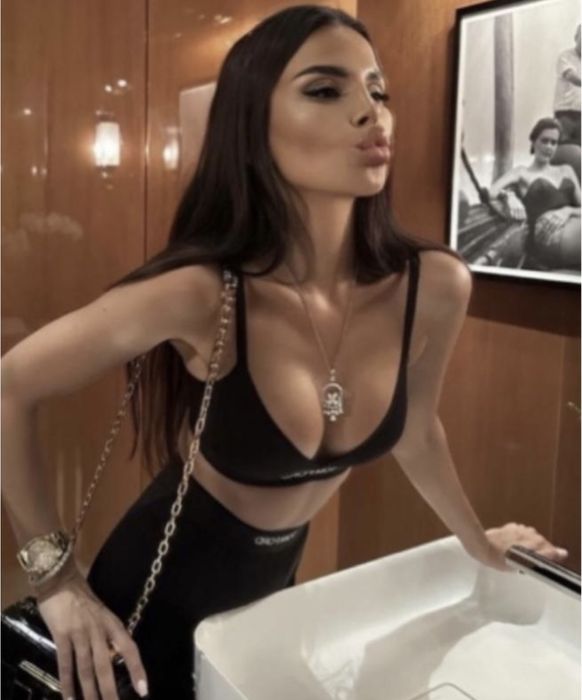 Крутезний жіночий костюмчик лосіни і топ Tom Ford