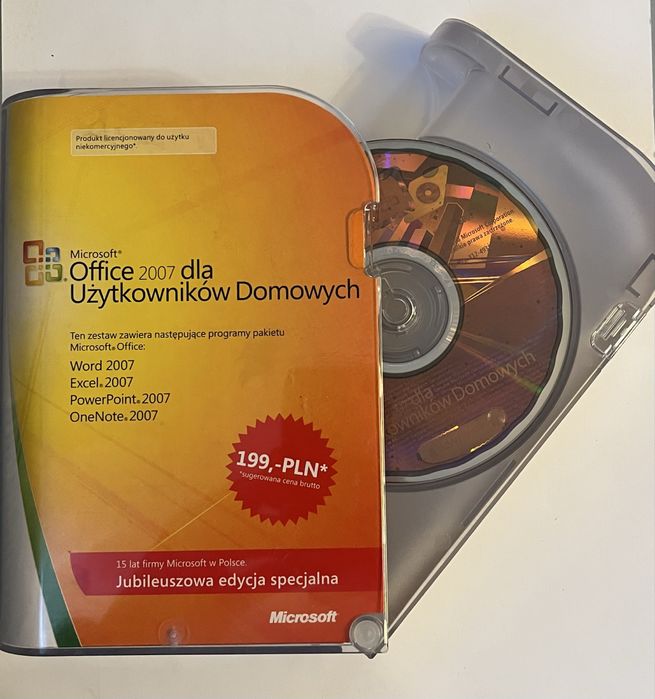 Microsoft Office 2007 PL – BOX (Edycja Specjalna)