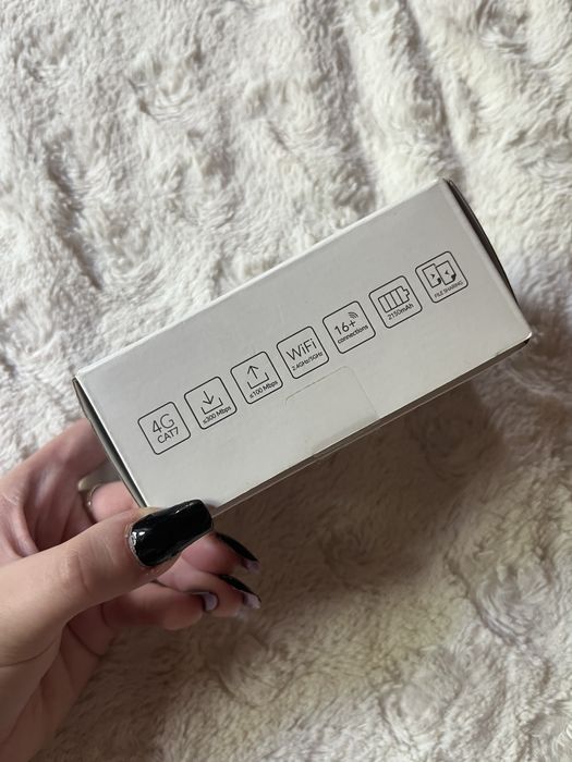 Router Alcatel Linkzone 4G LTE CAT7 mobile wifi czarny przenośny