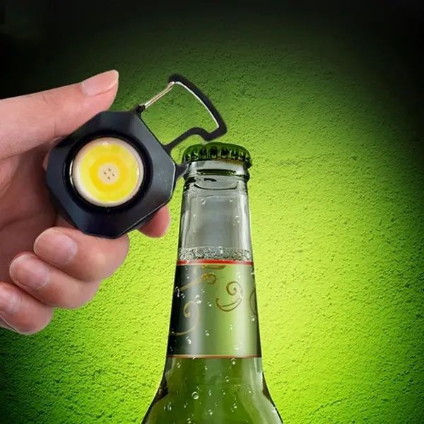 Світлодіодний ліхтарик брелок LL-201 червоний, білий, жовтий, викрутка