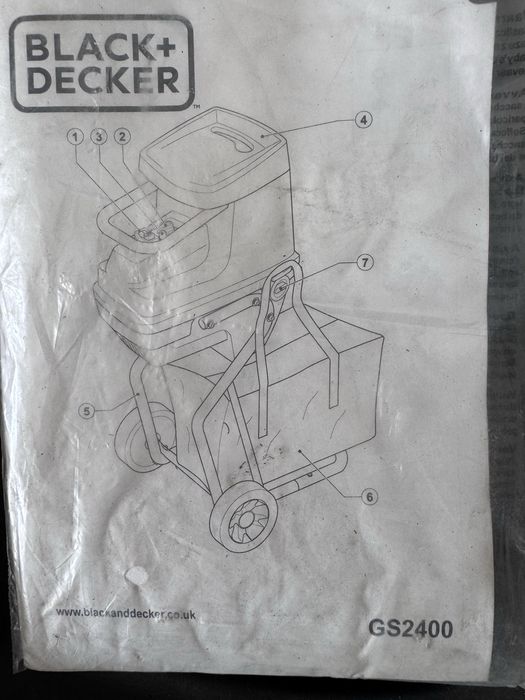 Triturador B&D GS2400
