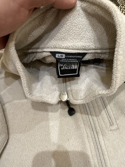 Флисовая зип кофта the north face женская
