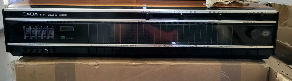 amplituner Saba hifi studio 8060 radio wzmacniacz