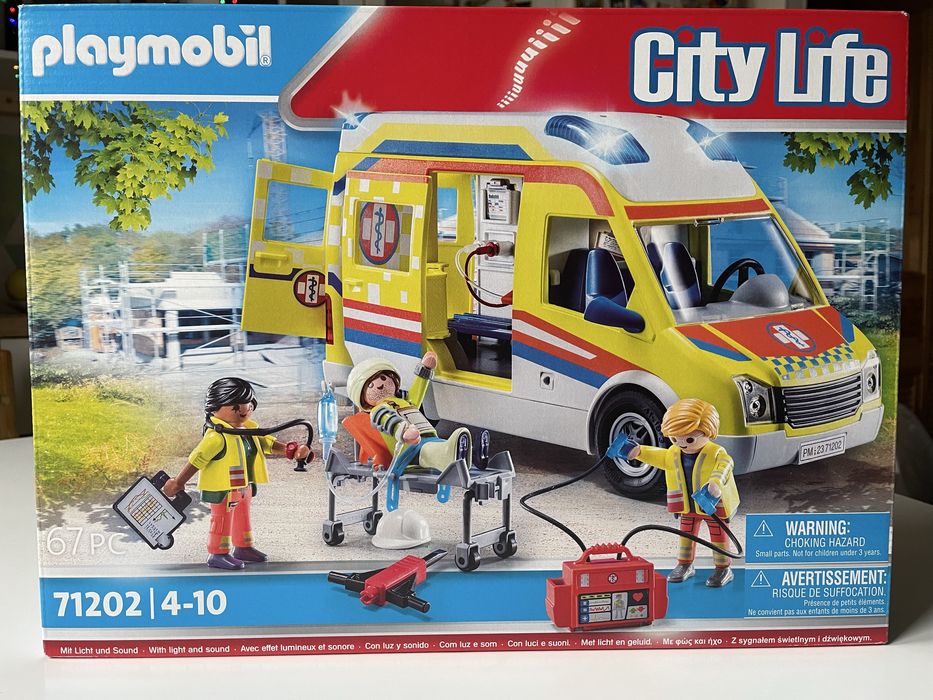 Playmobil - набір швидкої медичної допомоги 71202