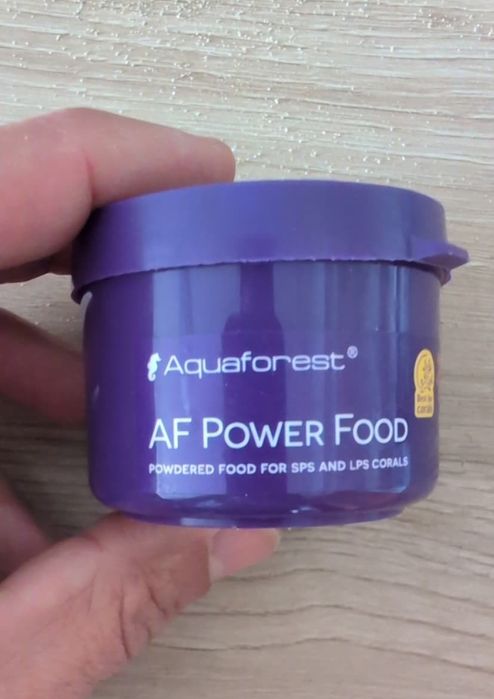 Consumíveis reef, comida/testes