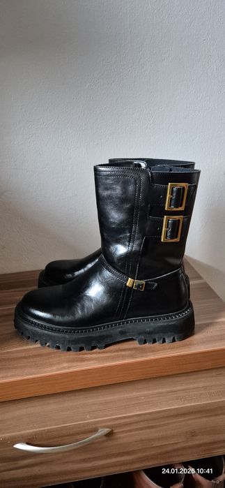Botki czarne rozm 42