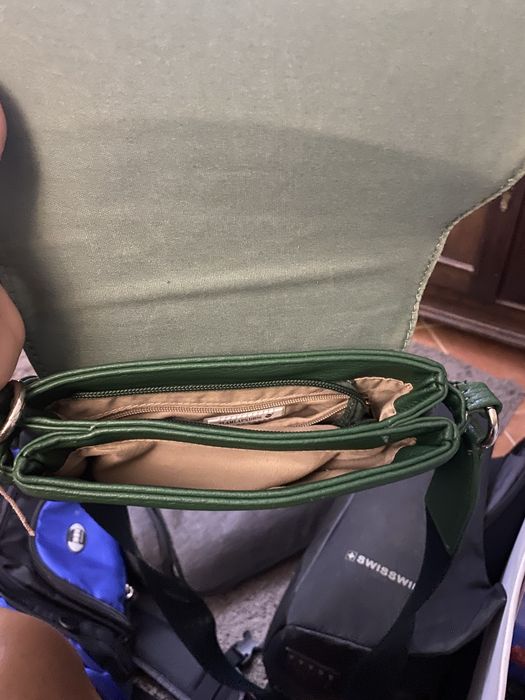 Bolsa verde musgo