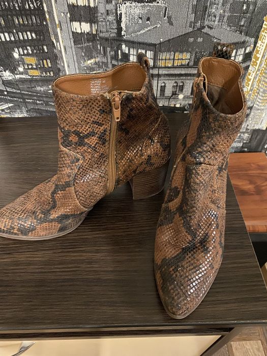 Полусапожки,текстиль