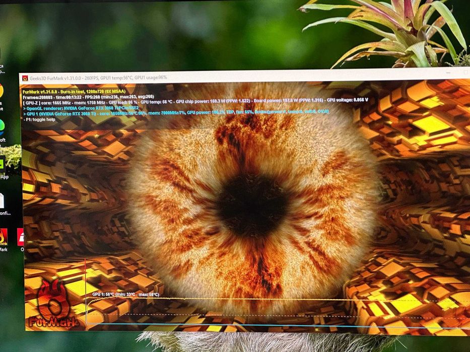 Відеокарта Asus RTX 3060Ti 8Gb TUF Gaming OC LHR ГАРАНТІЯ!