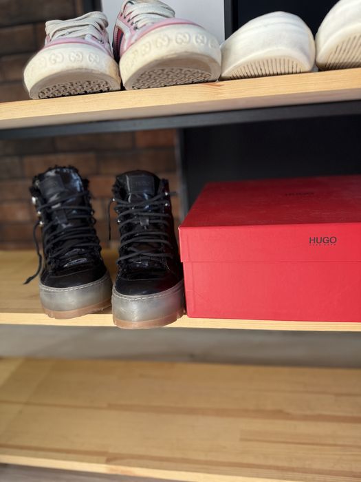 Лакові ботинки HUGO