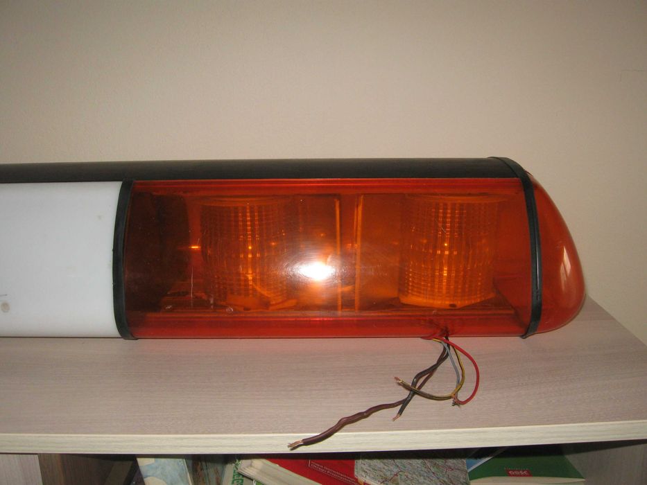 Elektra LZ 4XW kogut lampa belka ostrzegawcza służba drogowa pomoc drogowa
