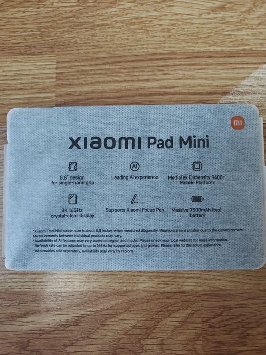 Xiaomi Pad Mini 8/256GB Gray Global EU Dolby Vision + Xiaomi REDMI Smart Pen 1S