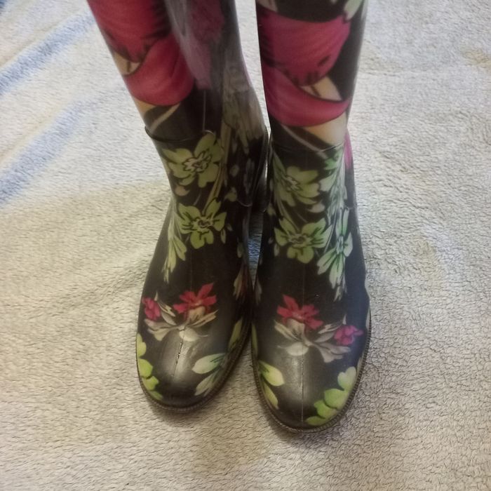 Чоботи резинові дитячі, підліткові, 35 розмір