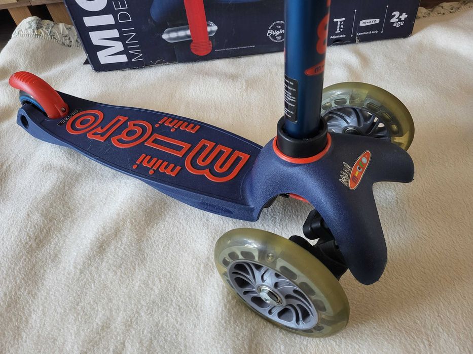 Hulajnoga Micro Mini Deluxe LED jak nowa