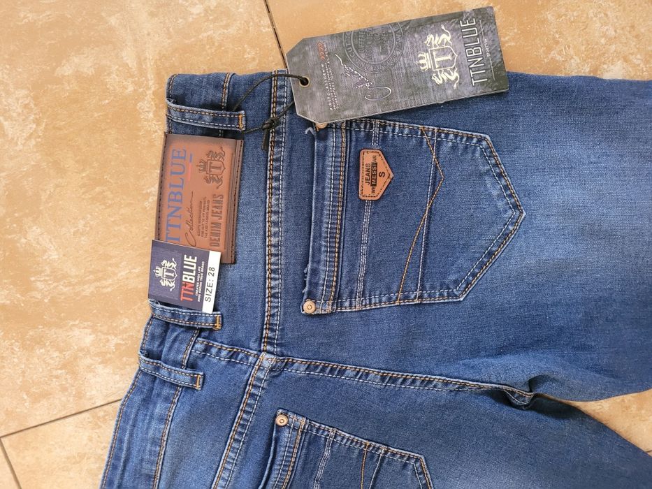 TTN BLUE jeansy damskie