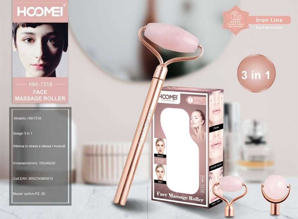 Rolo De Massagem Facial