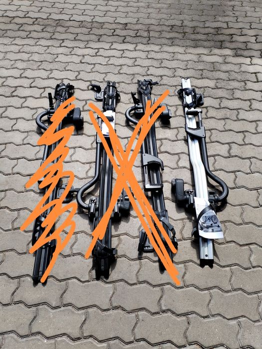 Bagażnik rowerowy thule na dach 598