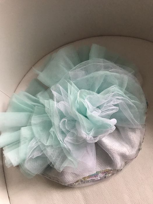 Spódniczka cekinowa  niemowlęca  Tutu r. 0- 6 M