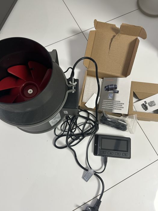 Wentylator kanałowy komplet