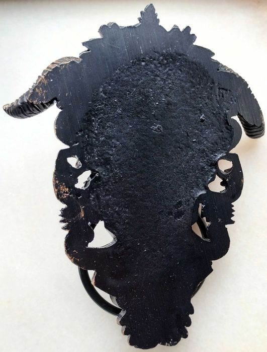 Aldraba Porta Puxador Batente Skull