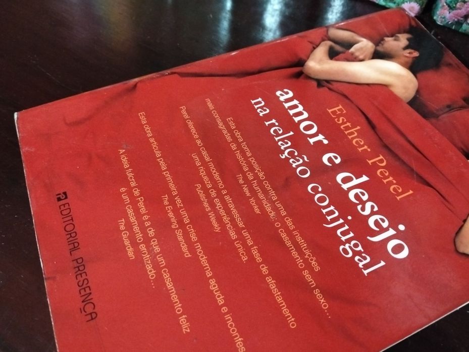 livro "Amor e Desejo na Relação Conjugal" da autora Esther Perel