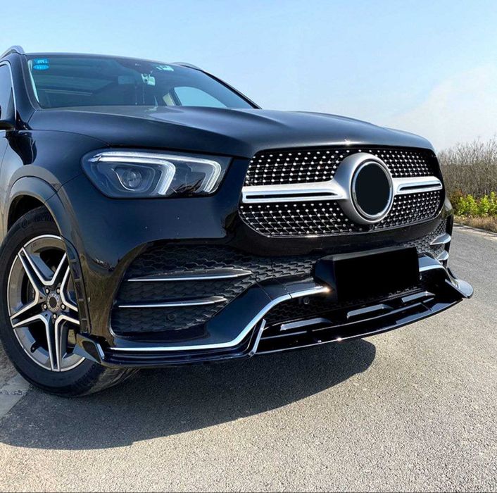 Сплиттер Mercedes GLE Coupe W167 C167 диффузор спойлер губа сплiтер