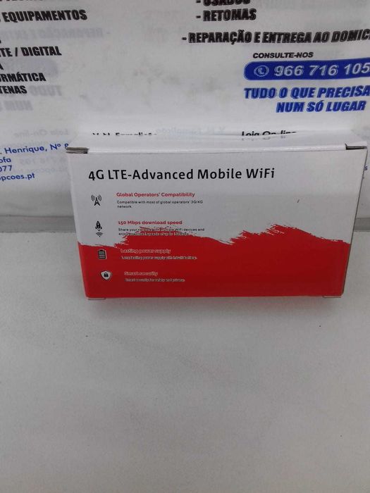 Novos Routers WIFI Móveis Portáteis SELADOS
