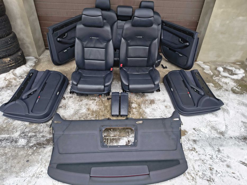 Audi A8 D3 Fotele kanapy skóra masaż wentylacja