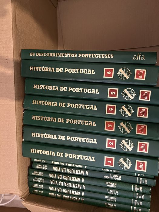 Colecao 7 volumes “Historia Portugal” Alfa