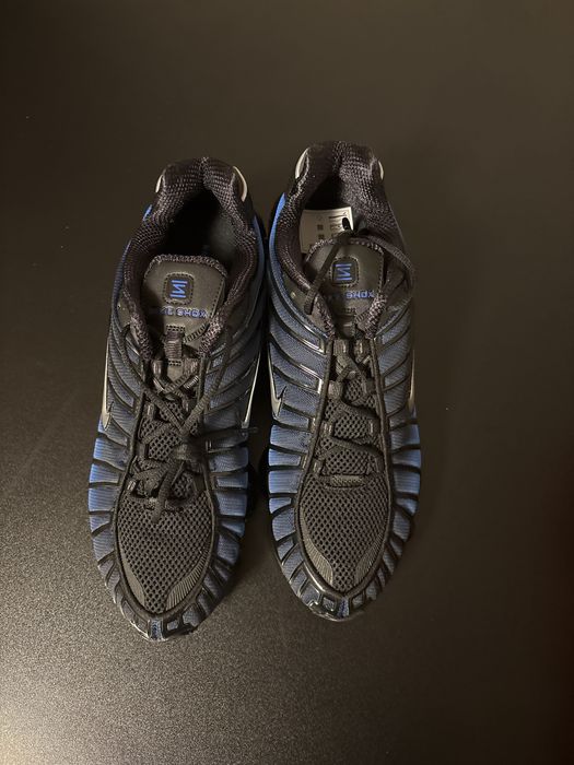 Nike Shox TL Czarno-Niebieski EUR45