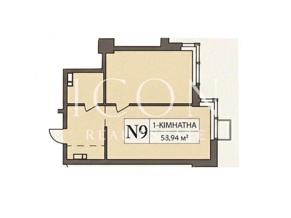 Оренда офісного приміщення площею 59м2у ЖК "RiverStone"