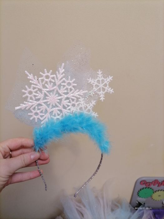 Костюм сніжинки для дівчинки 2-5 р