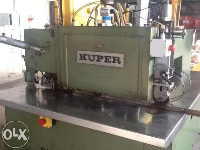 Máquina de juntar e coser folha kupper para carpintaria