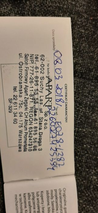 Damski zegarek marki ELIXA