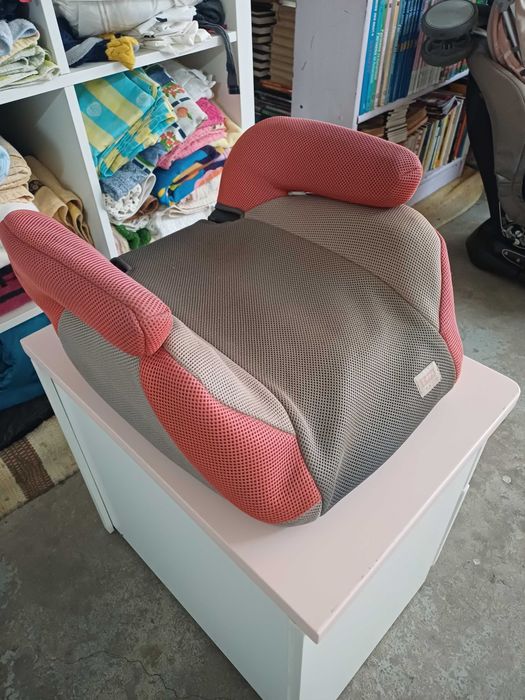 Banco auto cinza e rosa Zippy