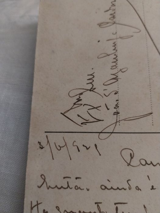 Postais muito antigos