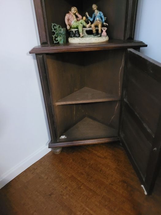 Cantoneira Vintage em Madeira Maciça – 60 anos – 1,90m