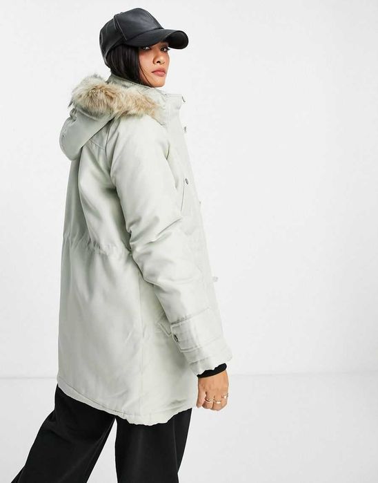 Vero Moda pistacjowa kurtka parka na wiosnę 38 m
