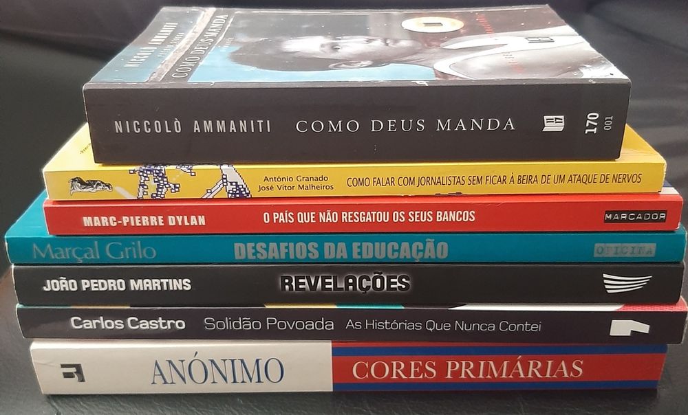 cores primárias  solidão povoada carlos castro revelações  Marçal Grilo desafios educação marc pieŕe dylan antonio granado como deus manda ammaniti