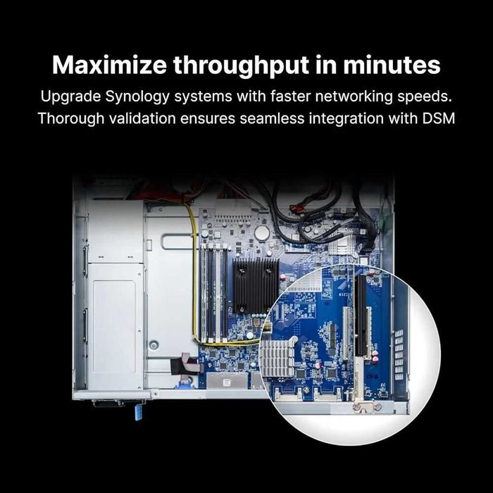 Synology E10G21-F2 Placa de Rede 10GbE SFP+ Dual  NOVO