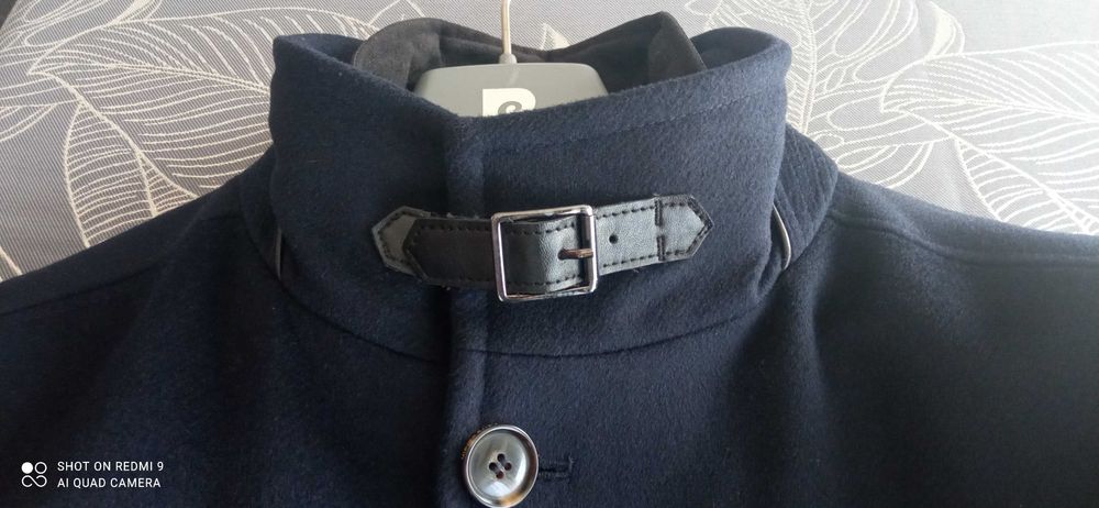 Wełniany płaszcz Pierre Cardin- jak NOWY!