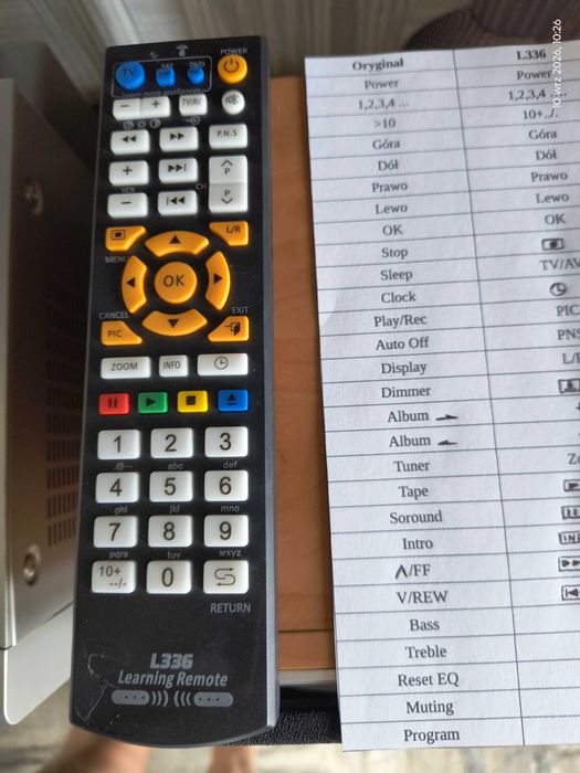 Wieża Panasonic SA-PM21 z kolumnami