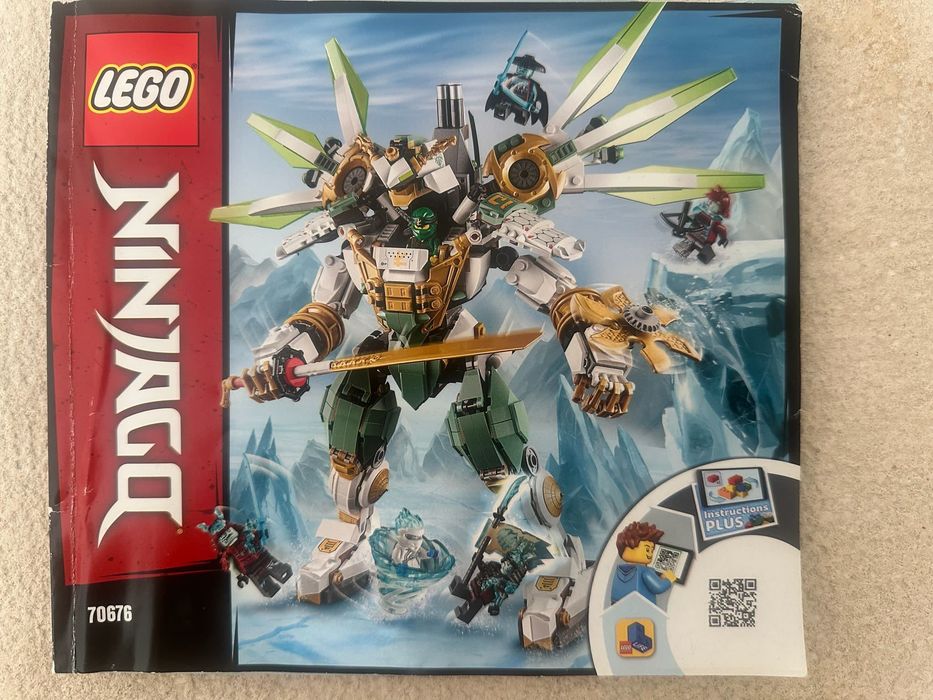 O robô titã de Lloyd (lego ninjago 70676)