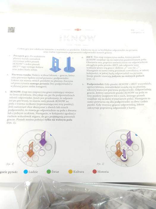Tactic Gra planszowa Iknow  polska wersja