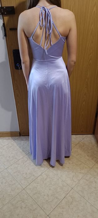 Sukienka wieczorowa fioletowa